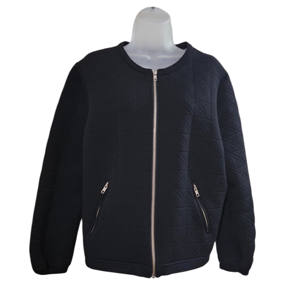 J. Crew Quilted Surf Full-Zip Jacket Blazer - Picture 2 of 10